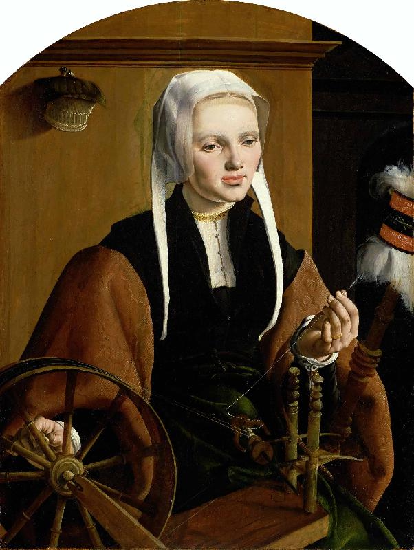 Maarten van Heemskerck Portrait of a Woman France oil painting art